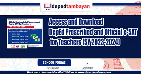 DepEd Prescribed and Official e.